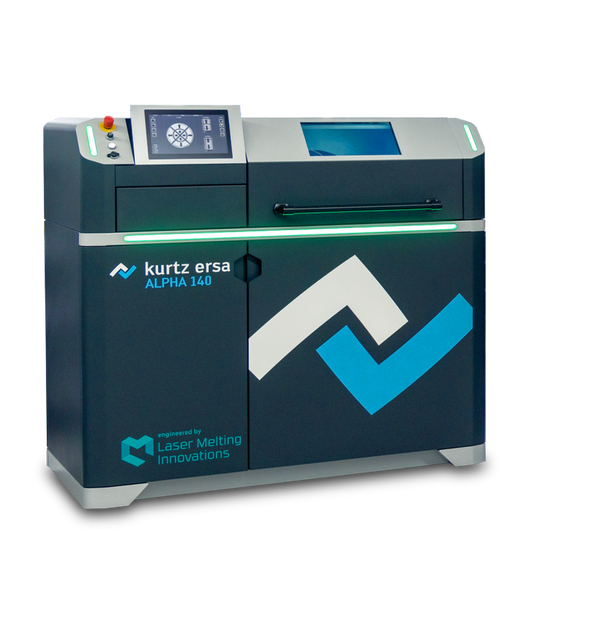 Kurtz Ersa Alpha 140 - Upgraded Model - Vertical Laser, Powder Bed Fusion Metal 3D Printing