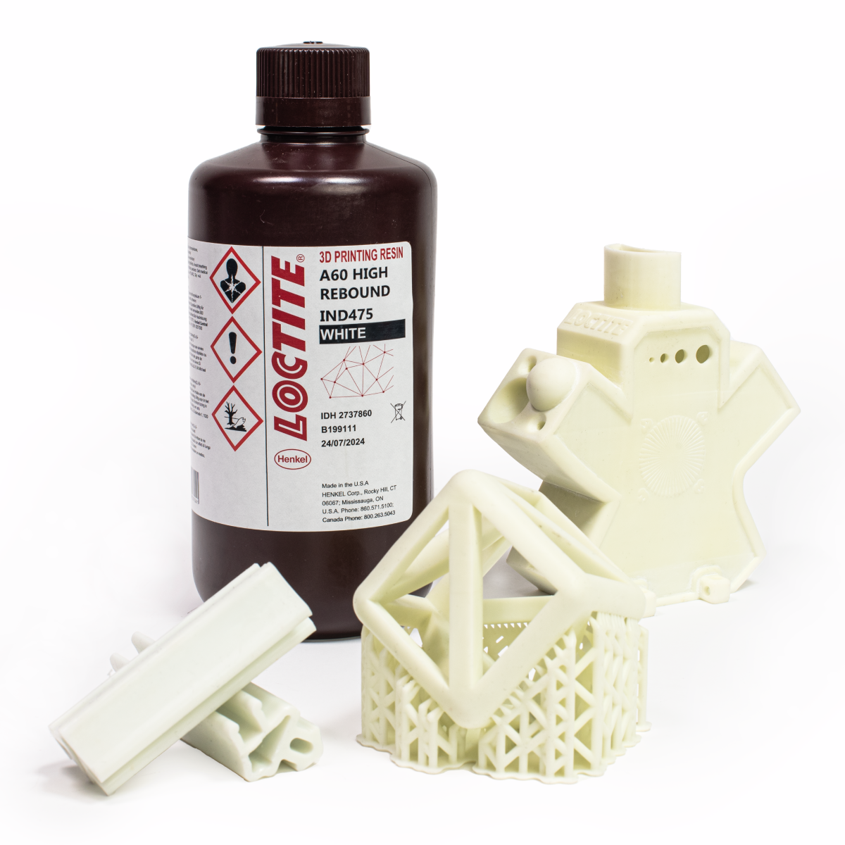 Loctite IND475 A60 High Rebound - White – Wurth Additive Group