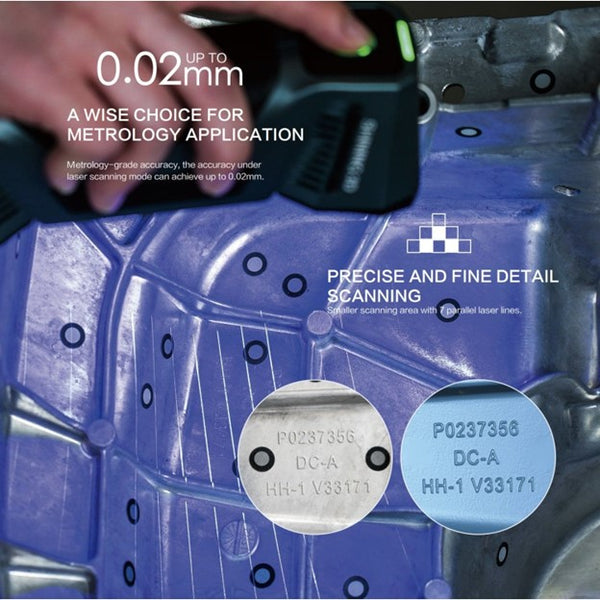 Freescan Combo - Handheld 3D Scanner