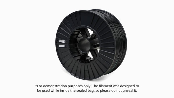 Raise3D Hyper Core ABS CF15 Filament (1.75mm): Black - 2.5kg