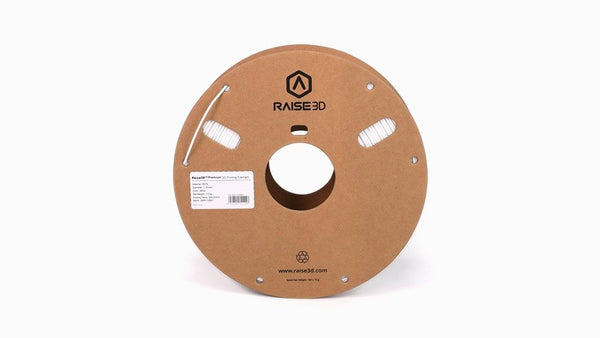 Raise3D Premium PETG Filament (1.75mm): White - 1kg