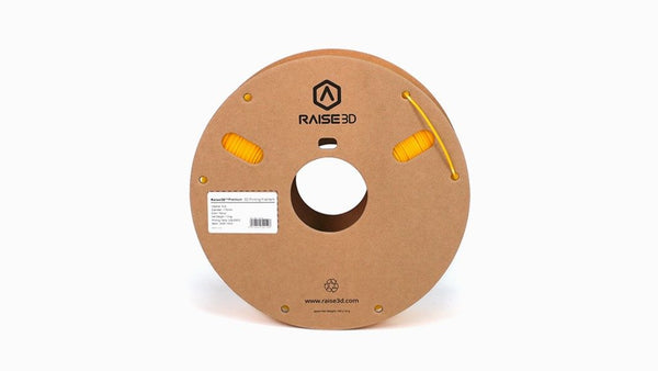 Raise3D Premium PLA Filament (1.75mm): Yellow - 1kg