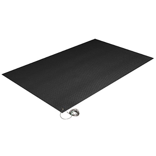 Anti-static mats to ground all machines - Crown Comfort-King™ 2' x 3' Anti-Static Anti-Fatigue Mat
